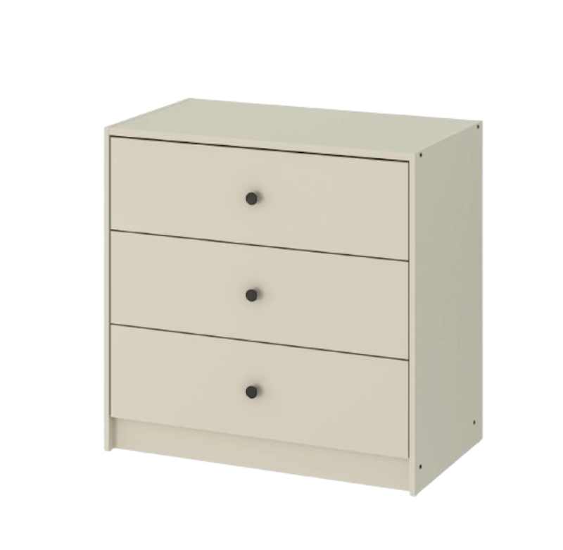 IKEA GURSKEN Lemari 3 Laci Minimalis 1