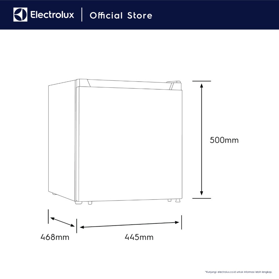 Electrolux  Electrolux  Kulkas Portable 45L EUM0500BD