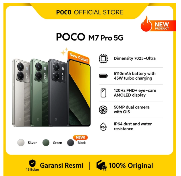 Xiaomi Communication Technology POCO M7 Pro 5G