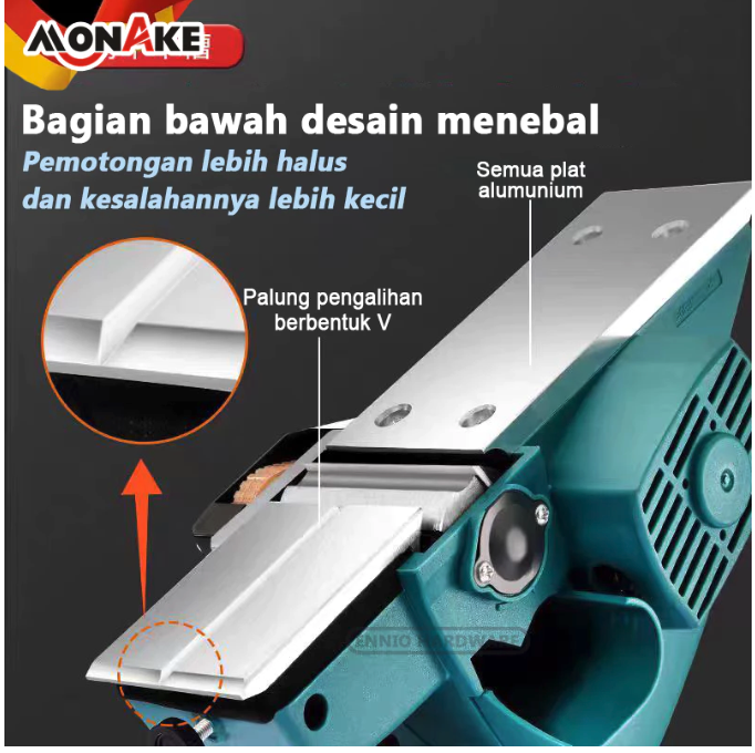 Zhejiang Luqi Supply Chain Technology Monake Electric Planer MK1900B