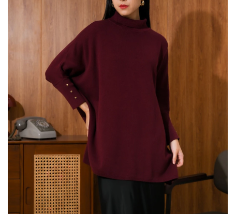  Suetercloth Cassia Knit Batwing Sweater