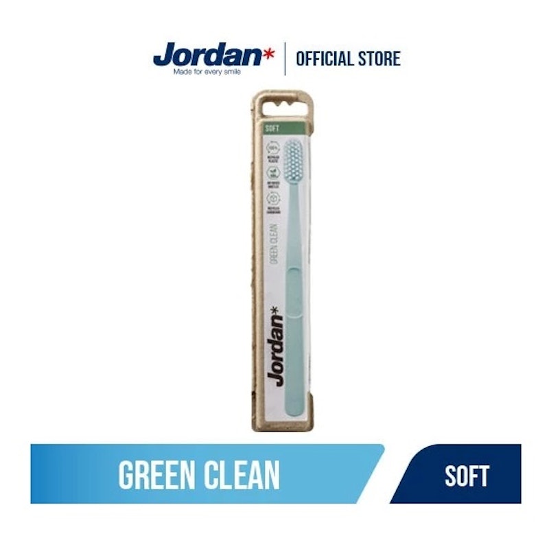 Jordan* Green Clean Toothbrush Soft 2