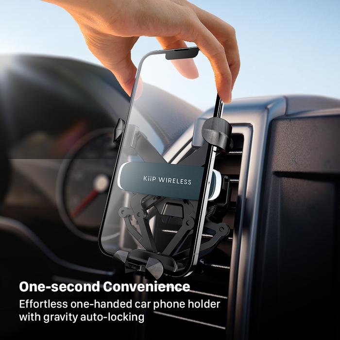KIIP KIIP Indonesia KiiP Gravity Car Phone Holder AC Air Vent QIT02