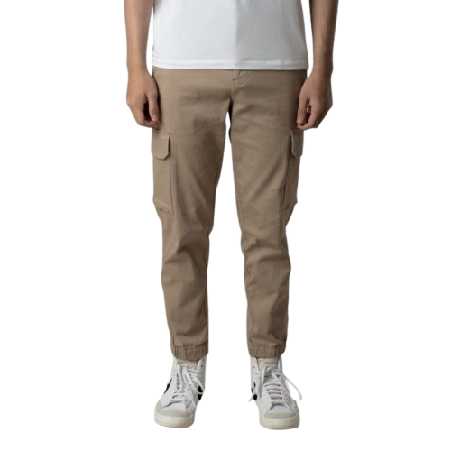 Benhill Celana Cargo Jogger 'BAIM WONG' Cream  ｜ 27719