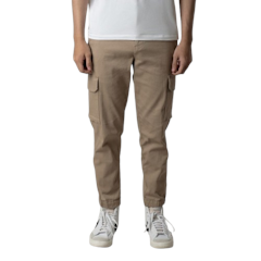 Benhill Celana Cargo Jogger 'BAIM WONG' Cream