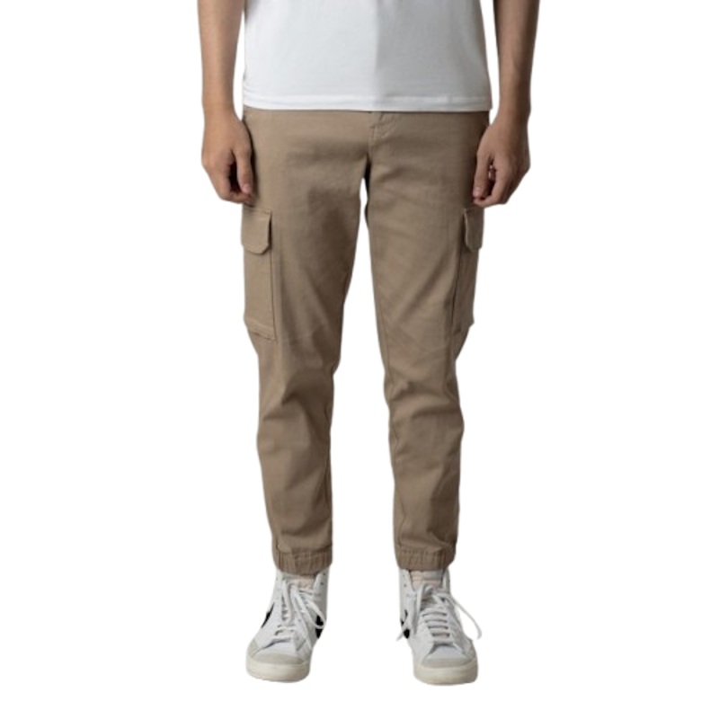 Benhill Celana Cargo Jogger 'BAIM WONG' Cream 1