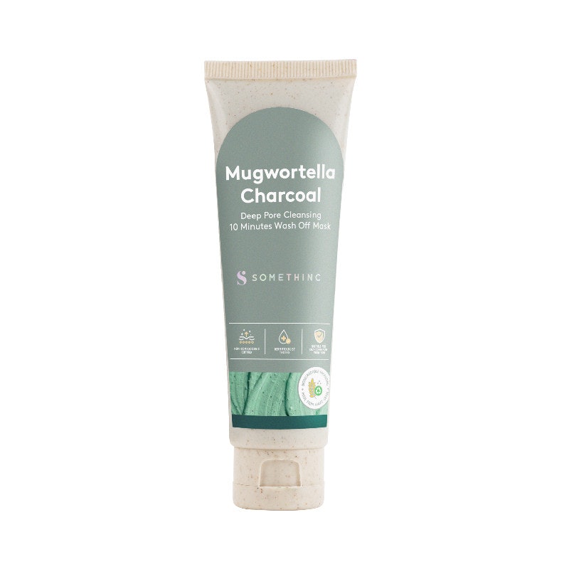 Mugwortella Charcoal Deep Pore Cleansing 10 Minutes Wash Off Mask 1