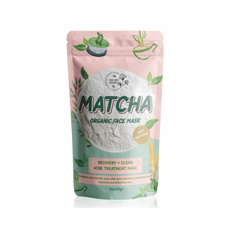 Oh My Skin! Matcha Organic Face Mask 1