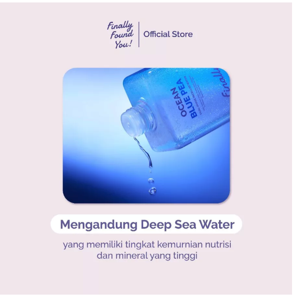 Karya Maharendra Innovation Finally Found You! Ocean Blue Pea Dual-Phase Micellar Water