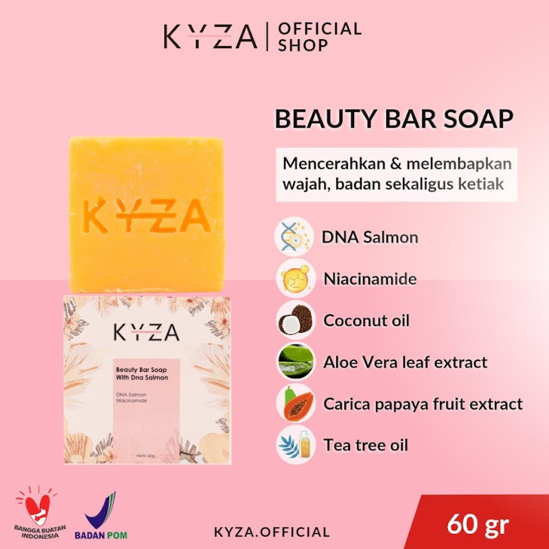 KYZA Beauty Bar Soap DNA Salmon 3