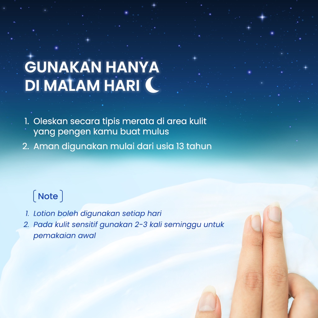 Rintik Natural Indonesia Rintik Skincare No Bump Lotion