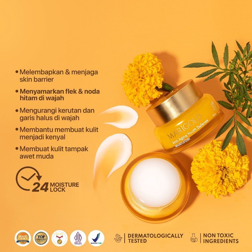 Penta Natural Kosmetindo N'PURE Marigold Memory Bounce Moisturizer