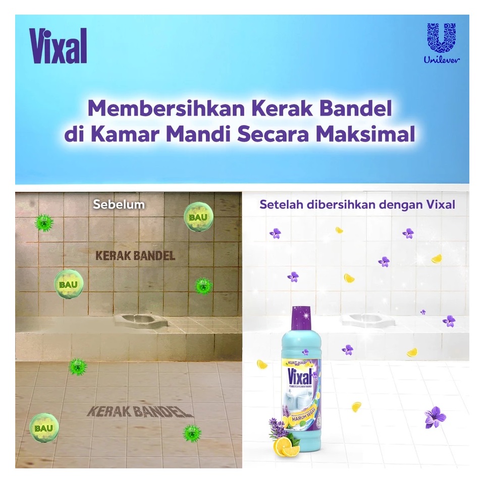 Vixal Pembersih Kamar Mandi Kuat Harum 5