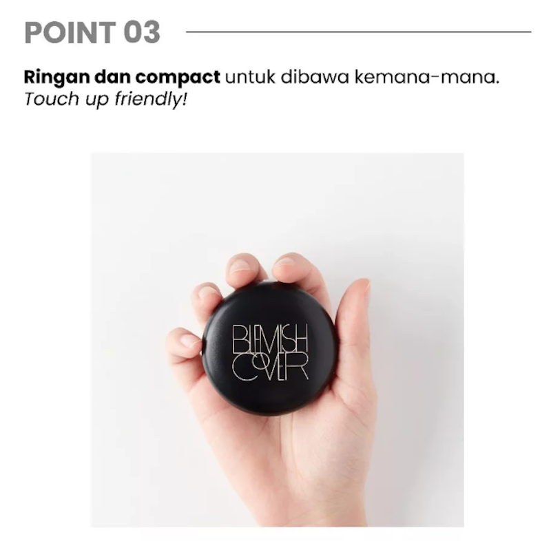 Hanskin Blemish Cover Blur Pact Light 2
