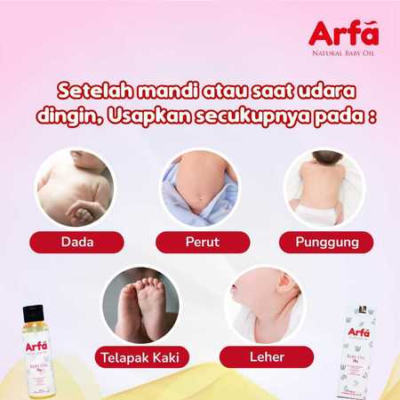 Arfa Natural Baby Oil 4
