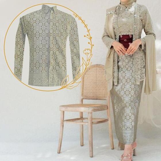 Ahzem Set Kebaya Sabira Laksmi Kutubaru