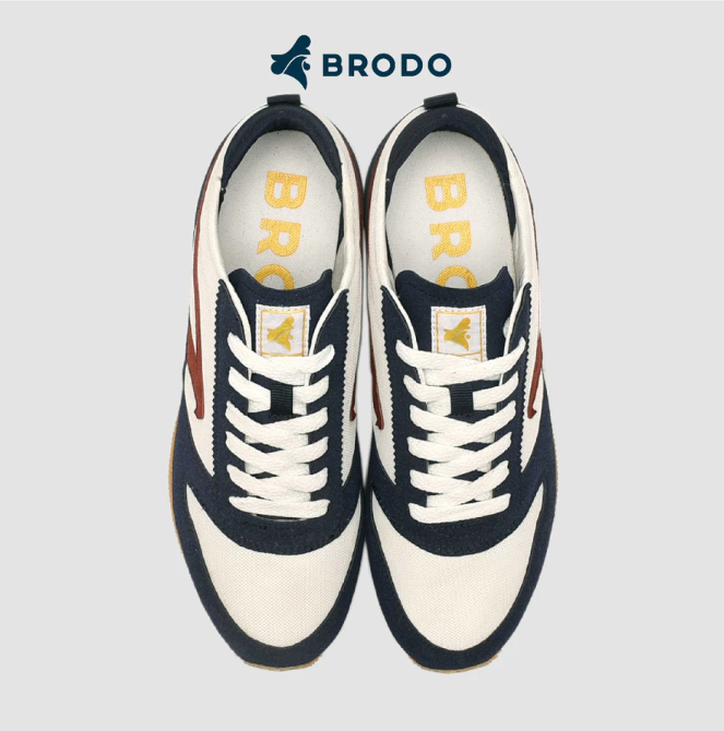 Brodo Ganesha Indonesia Brodo Tizano White Navy Maroon GS