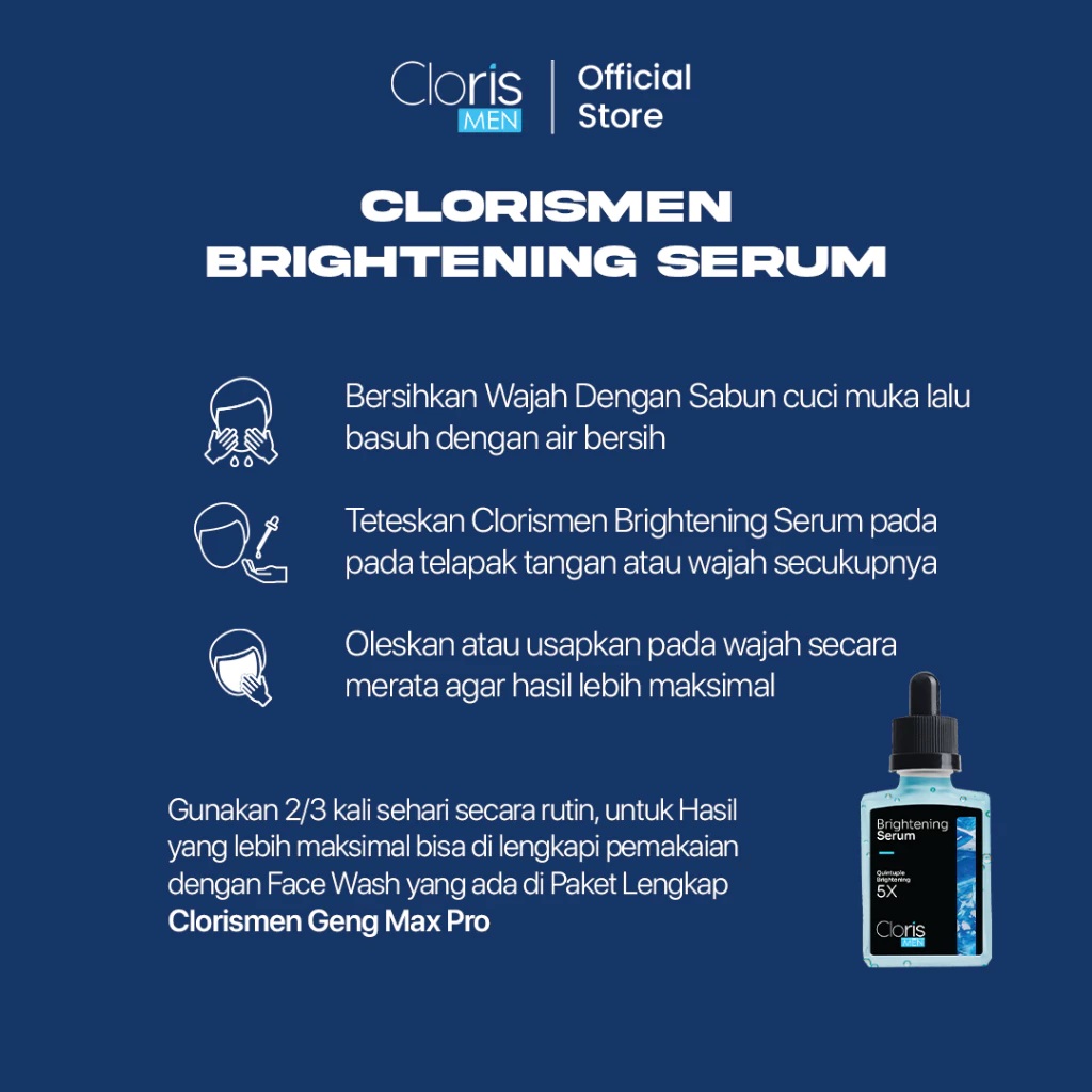 Haraka Multi Faedah Clorismen Brightening Serum