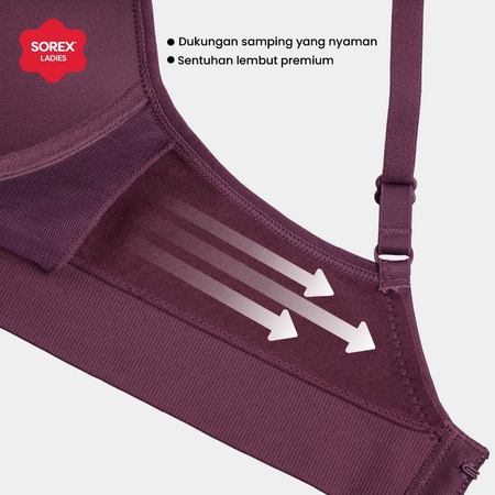 Perkasa Jaya Sentosa Sorex Bra Tanpa Kawat Busa BH 11107