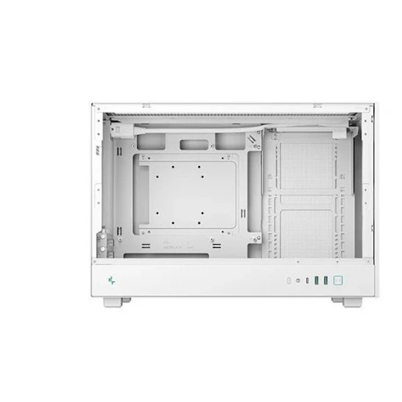 DeepCool Micro ATX PC Case White 3