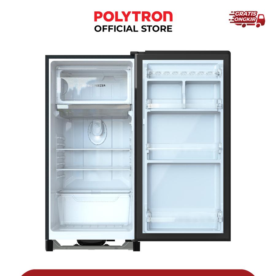 Hartono Istana Teknologi Polytron Kulkas 1 Pintu Metallic 180 Liter PRB 187PR