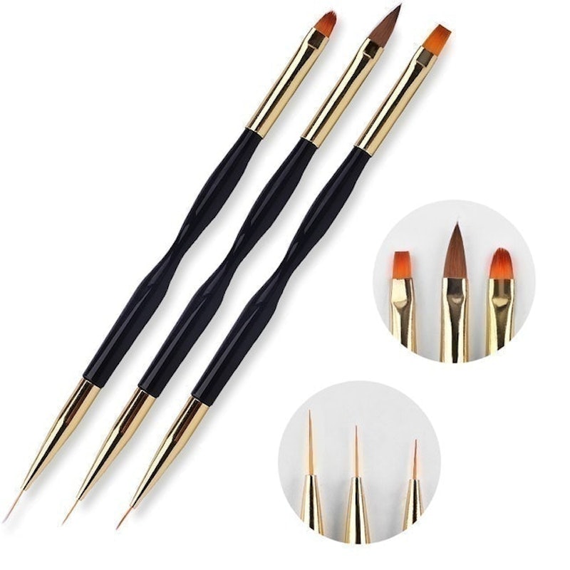 Nail Art Brush Dual End 1