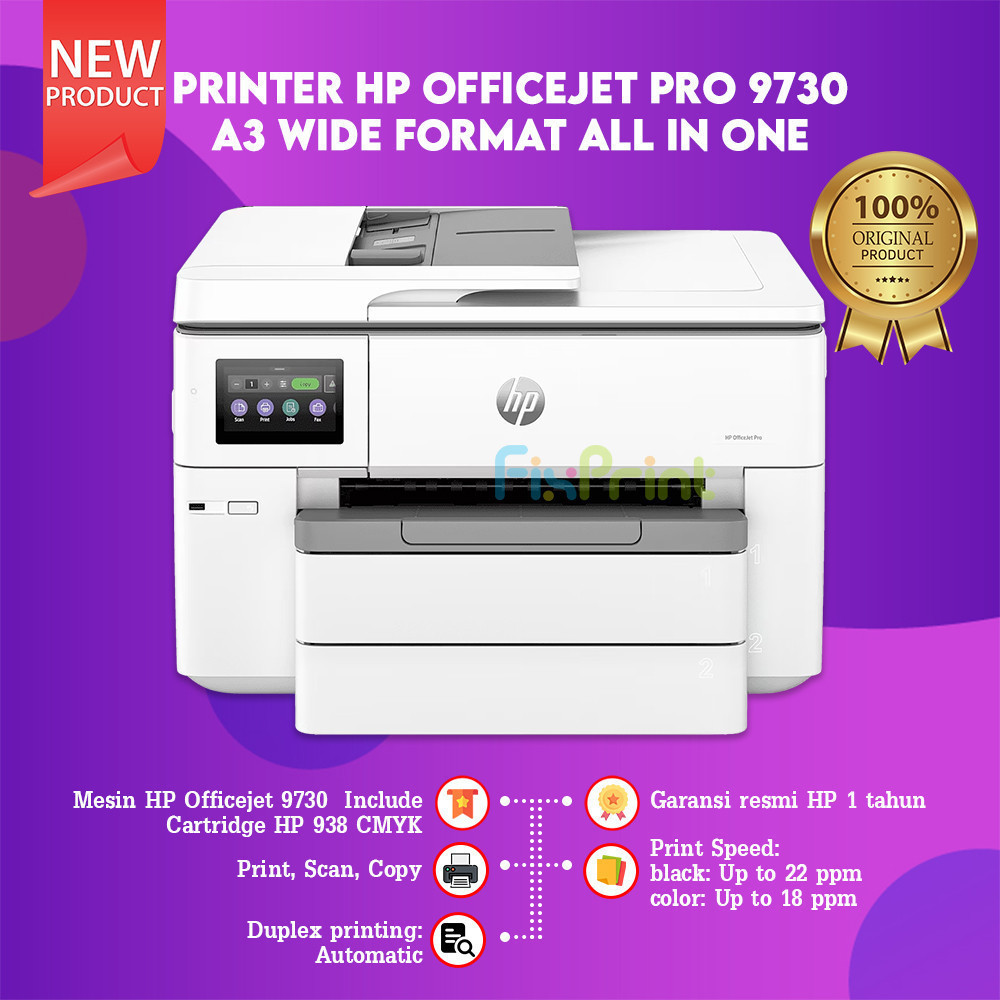 Hewlett Packard Indonesia HP Officejet 9730