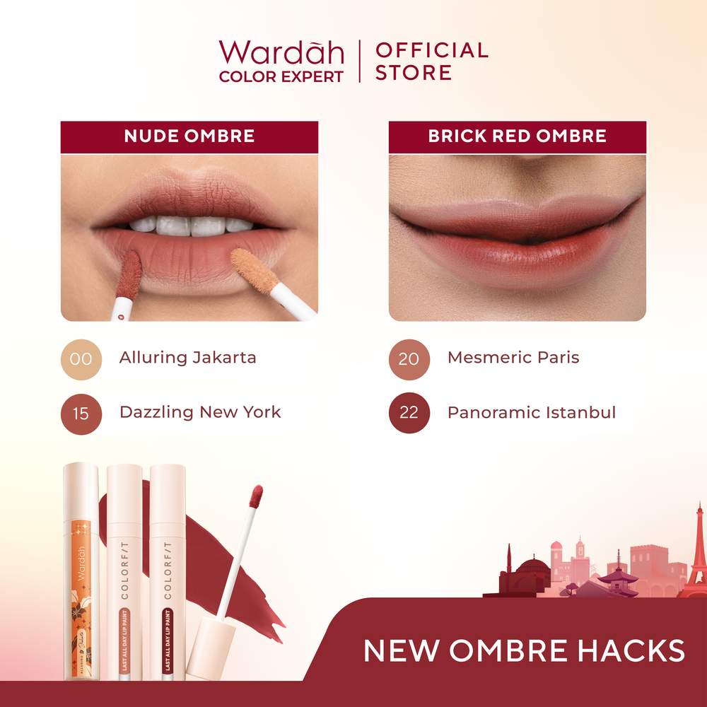 Paragon Technology and Innovation Wardah Colorfit Last All Day Lip Paint Around the World Edition 22 Panoramic Istanbul