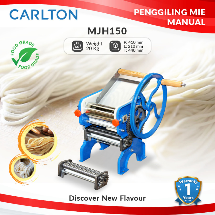  CARLTON Alat Penggiling Mie Manual MJH150