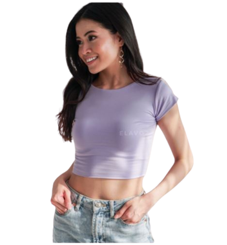 Lara Crop Tee 1