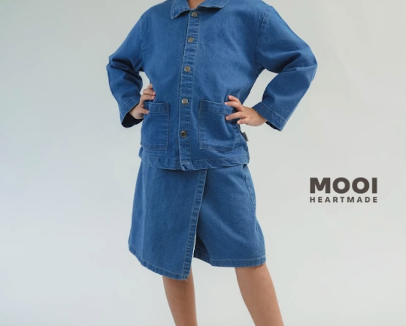 Mooi Chiara Denim Skort 5