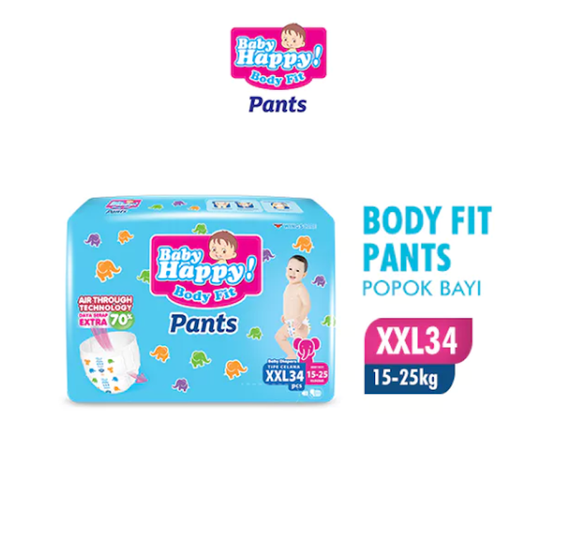 Baby Happy Body Fit Pants XXL 2