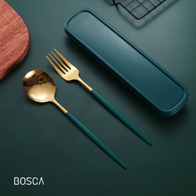 Set Alat Makan Stainless - Grafir Cutlery Custom Nama 1