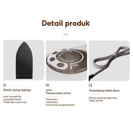 Shenzhen Younuo Supply Chain Han River Setrika Listrik Portabel Lipat HRYD01