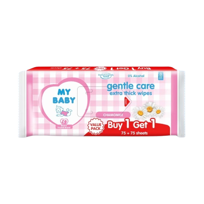 MY BABY Gentle Care Extra Thick Wipes