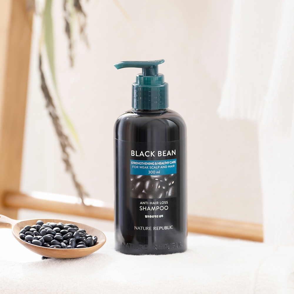 Nature Republic  Black Bean Hair Loss Shampoo