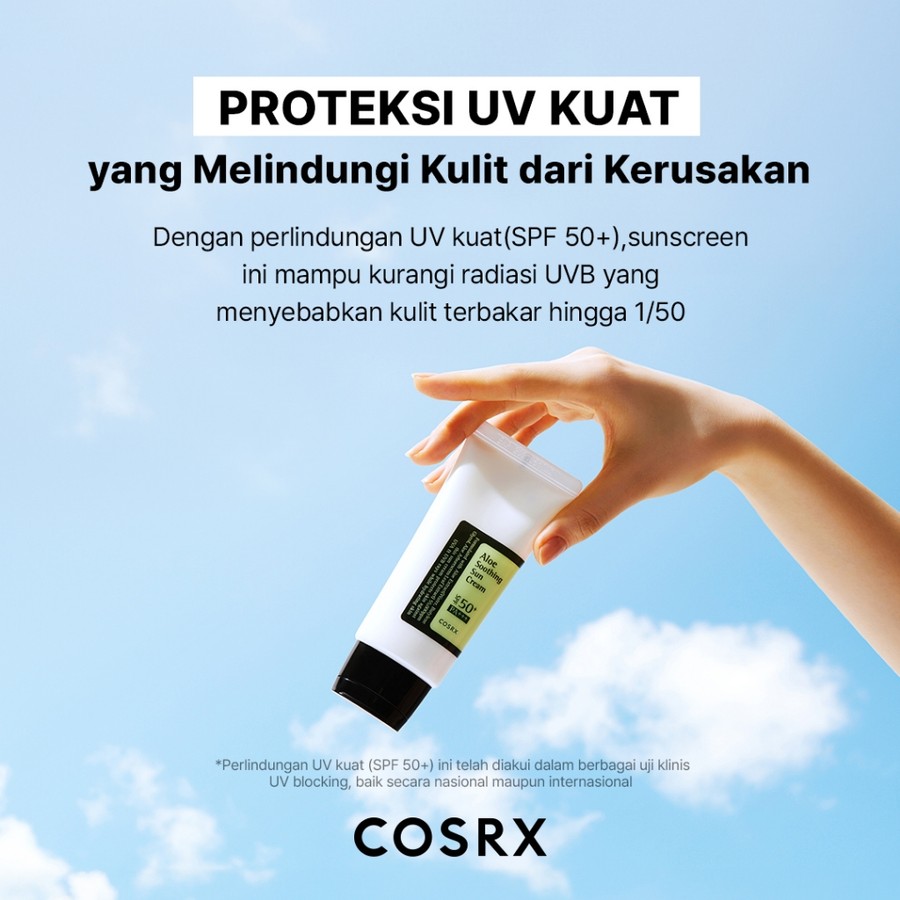 COSRX Aloe Soothing Sun Cream SPF 50+ PA+++ 5
