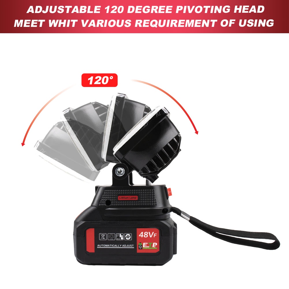 J.LD Tool Lithium Electric Working Lamp