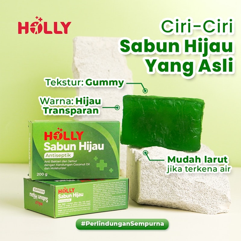 Holly Sabun Hijau Antiseptik 4