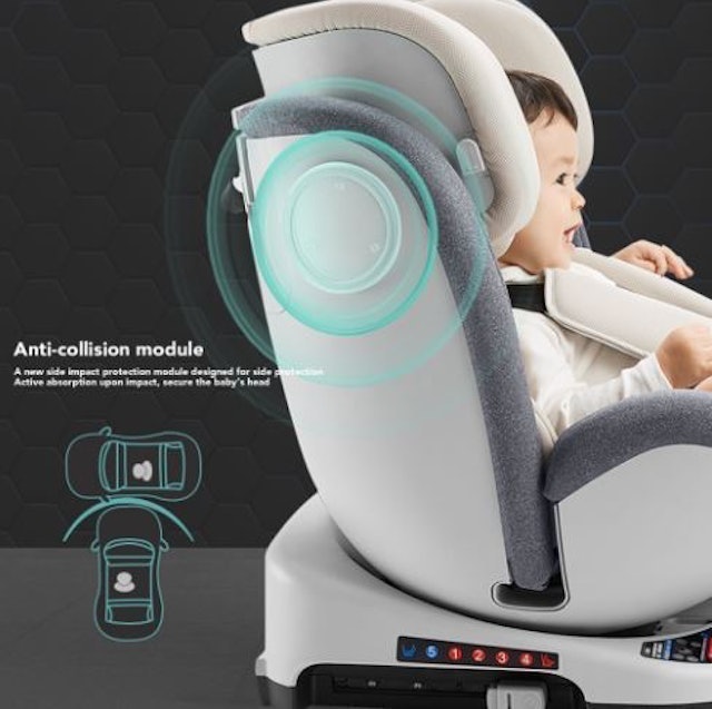 KUB 360°Rotating Safety Car Seat