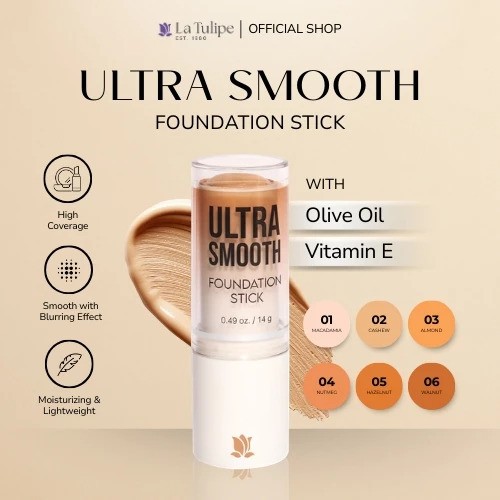Ultra Smooth Foundation Stick 02 Cashew 4
