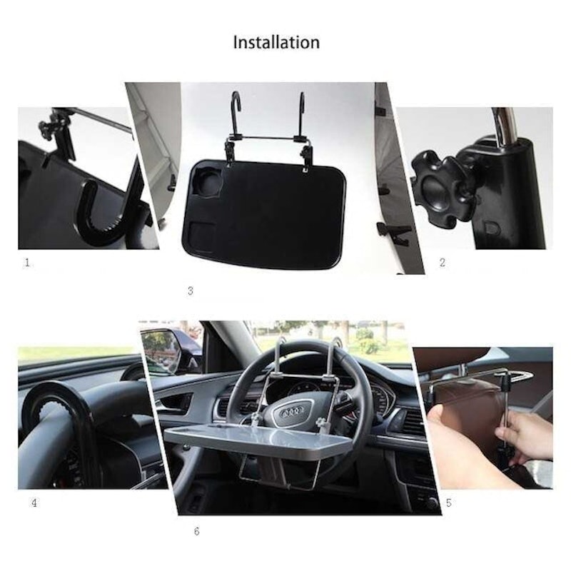 Meja Organizer Mobil Model Gantung 3