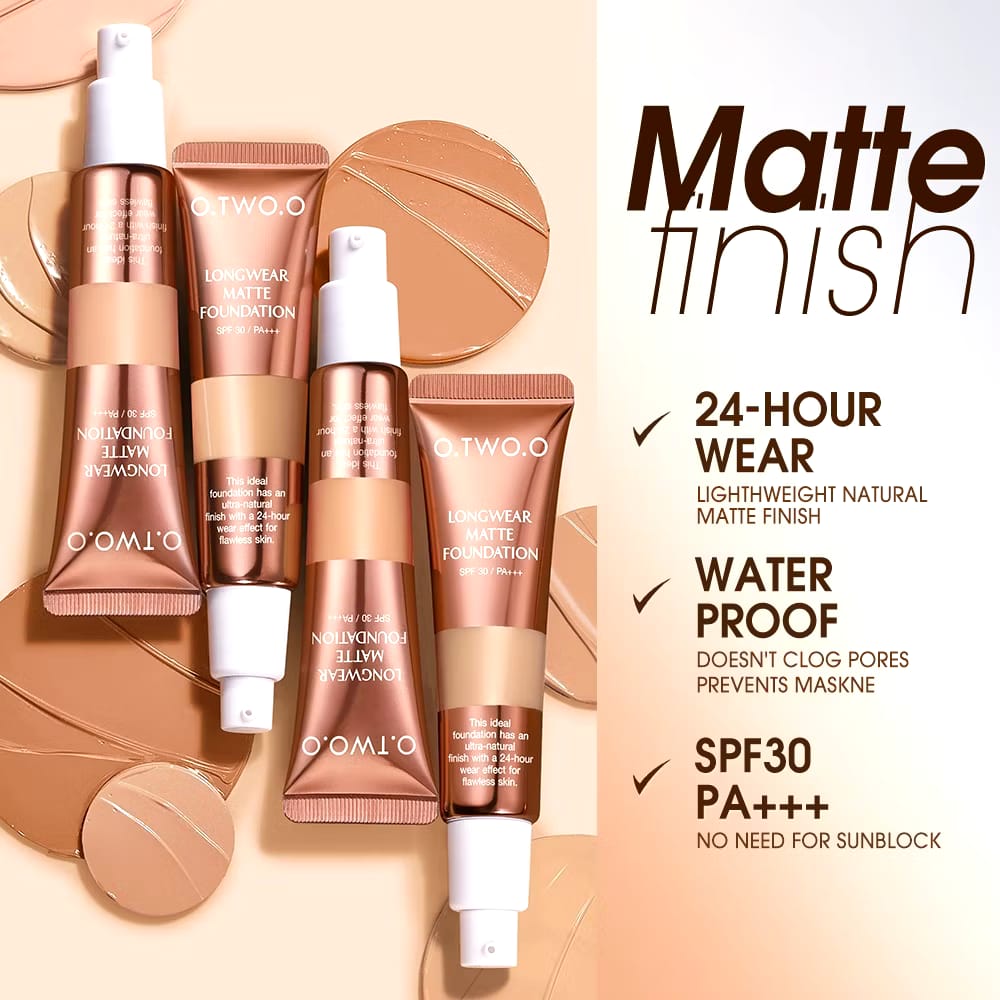 OTWOO Cosmetic Indonesia O.TWO.O Longwear Matte Foundation N230