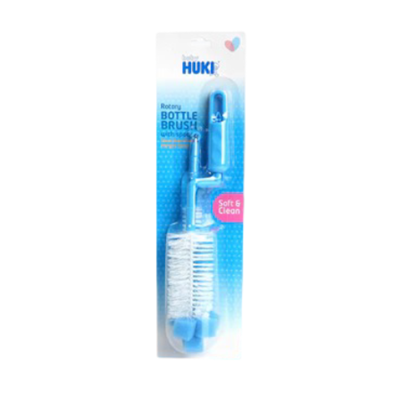 Huki Rotary Bottle & Nipple Brush 1