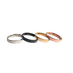 Zafa Cincin Titanium Smooth