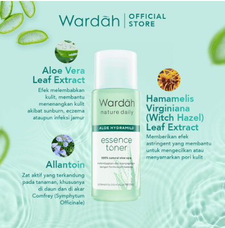 Wardah  Nature Daily Hydramild Toner Essense
