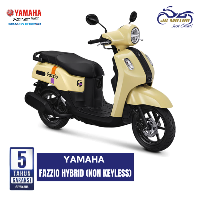 Yamaha Fazzio Hybrid Non Keyless 5