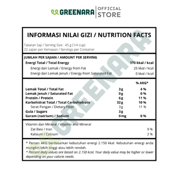 Greenara Quinoa Putih
