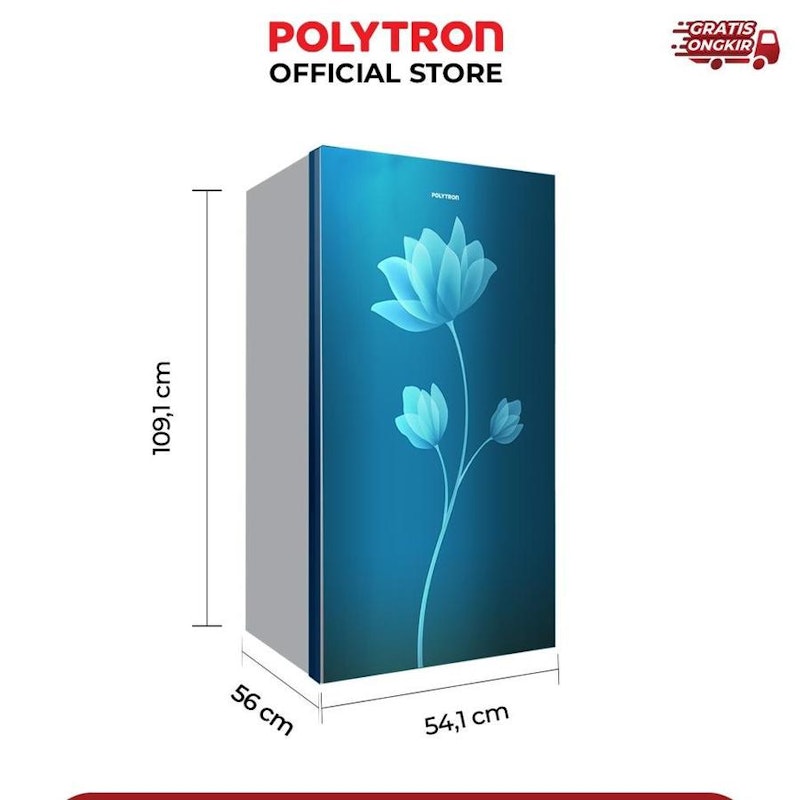 Kulkas 1 Pintu Metallic 150 Liter 4