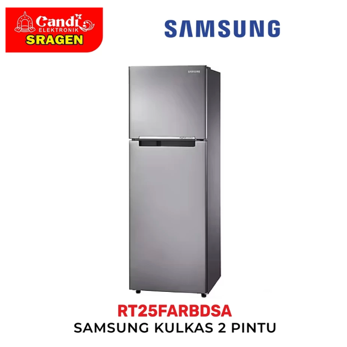 Samsung Electronics Samsung Kulkas 2 Pintu dengan All-around Cooling 264L RT25FARBDSA/SE